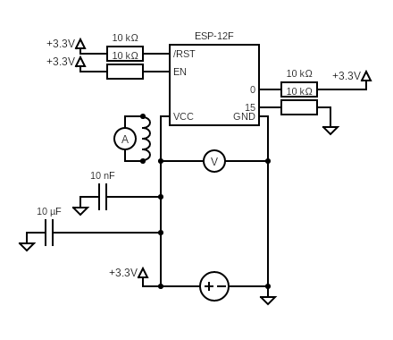 Circuit ESP12F